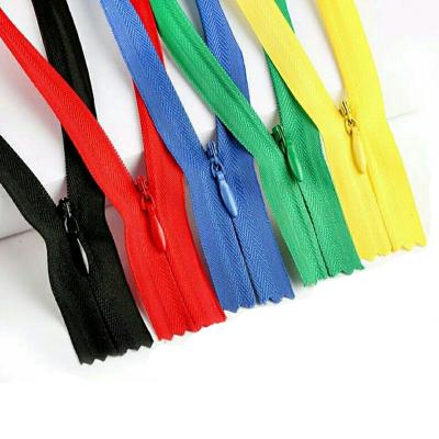 China End-End End-End End-End Custom Nylon Invisible Zipper Zipper 20cm/30cm/40cm/50cm/60cm Nylon Coil Zipper For Sewing Fabric Handcraft for sale