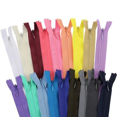 China Invisible Zipper Invisible Seam Nylon Blank 20/30/40/50/60cm For Garment / Bags / Home Textile for sale