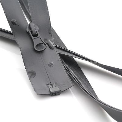 China 5# viable 50/55/60/65/70/75/80/85/90/95/100/120/150 cm nylon waterproof zipper open clothing for sewing zippers for sale