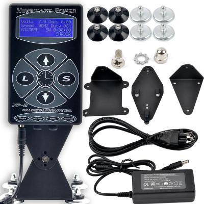 China Modern Hot Selling Professional Black Plastic Tattoo Power Supply for sale