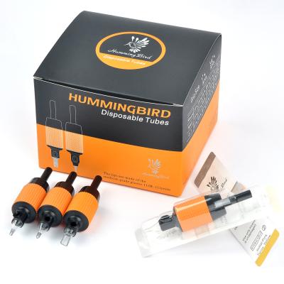 China Hot Sale 25MM Humminbird Permanent Wholesale Tattoo Tubes Disposable Tattoo Grip for sale