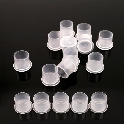 China Body Tattoo 1000pcs/bag 11mm M Medium Tattoo Accessories Plastic Tattoo Ink Cups For Tattoo Ink Supples for sale