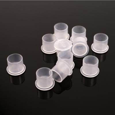 China 1000pcs 8mm Body Tattoo Small Tattoo Dye Cups Supply Tattoo Ink Cup Microblading Ink Caps for sale