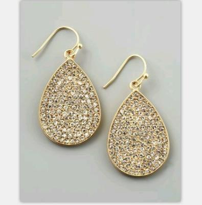 China FASHIONABLE Cheap Earring Fancy Design Cheap CZ Stone Full Hook Earring for sale