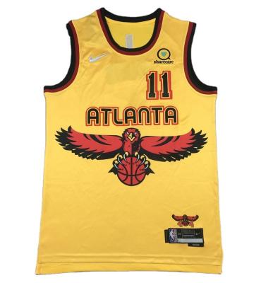 China Breathable Diamond 75th Anniversary Stitched Logo YOUNG USA 2022 ATLANTA 11 Basketball Jersey For Adult for sale