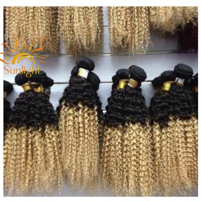 China Body Wave Sunlight 9a Virgin Human Hair 1b613 1b27 Brazilian/Curly Extension Hair Bundles Peruvian Virgin Hair With Closure for sale