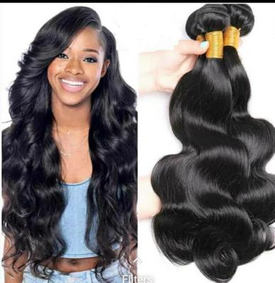 China Sunlight body wave 30 days reason brazilian virgin hair extension 12A no body back raw wave hair 3 bundles with lace closure remy hair for sale