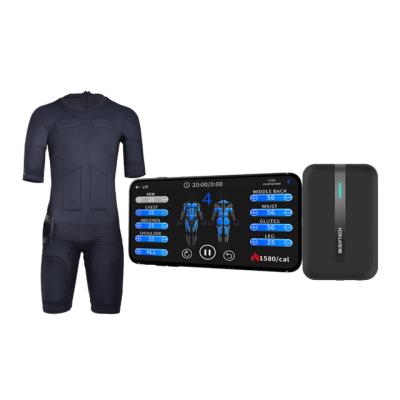 China Wireless Cellulite Reduction Muscle Training Power Suit Slimming Electronic EMS Muscle Simulator for sale