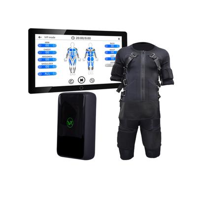 China Electric Cellulite Reduction Gym EMS Bodybuilding Muscle Stimulator Miha Bodytech EMS Training Suit for sale