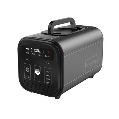 China Latest LED Display Solar Charged 300W Lifepo4 Lithium Battery Portable Generator for sale