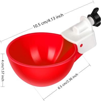 China Automatic Hot Selling Automatic Chicken Cup Water Poultry Drinker Nipple Drinker Water Cup For Poultry for sale