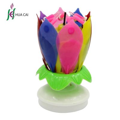 China Hot Selling Music Music Singing Song Happy Cake Candle For Birthday for sale