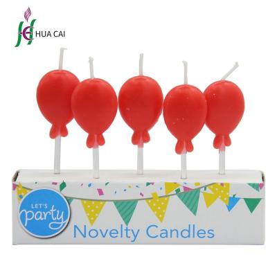 China Factory Direct Selling Flameless Children's Party Products Balloon Candles Party DECT Candles for sale