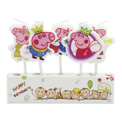 China Factory Price Cartoon Happy Birthday Flameless Candle for sale