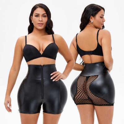 China New Design Breathable Hooks And Zipper Butt Lifter Padded High Butt Waist Tummy Control Shapewear Shaper Shorts for sale