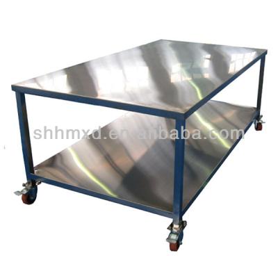 China Towels Folding Stainless Steel Work Table for sale