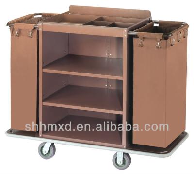 China Hotel Trolley Stainless Steel Hotel Laundry Cart for sale