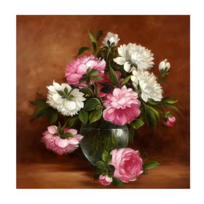 China Impressionist Dafen Customized High Resolution Hand Painted Picture Impressional Flower Canvas Beautiful Oil Painting for sale