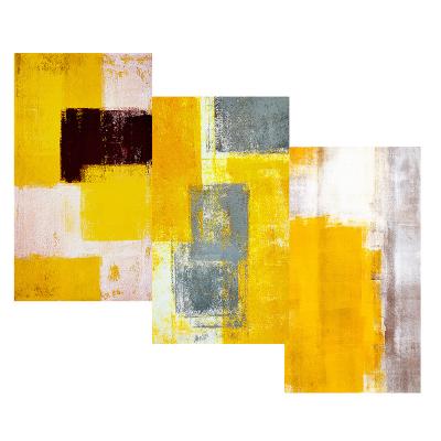 China Abstract 3 Pieces Of Modern Abstract Art Vintage Custom Designed Canvas Printing With HD Pictures for sale