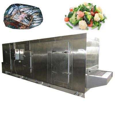 China Easy Operation Restaurant Freezer Freezer Price Industrial Tunnel IQF Tunnel Instant Freezer Machine for sale