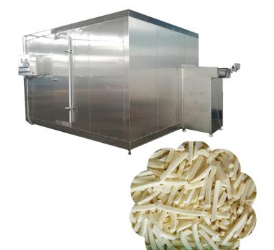 China Restaurant IQF Tunnel Freezer For Frozen French Fries Production Line for sale