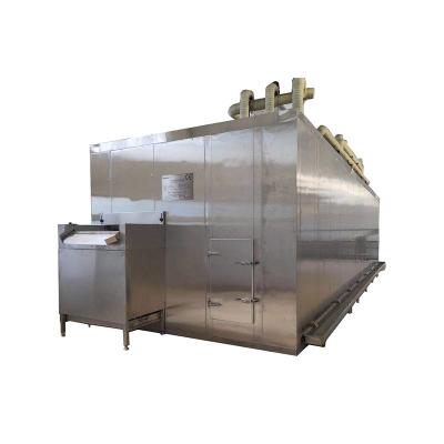 China Factory Vegetable and Fruit Food Quick Freezing IQF Blast Tunnel Flow Fluidized Freezer Machine for sale