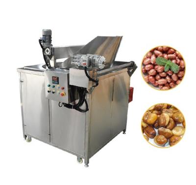 China Restaurant Automatic Stainless Steel Electric Batch Deep Fryer With Mixer Potato Chips Batch Fryer for sale