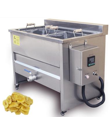 China Restaurant Gas Electric Fast Shipping High Efficient Multifunctional Deep Fried Potato Chips Tempura Frying Machine for sale