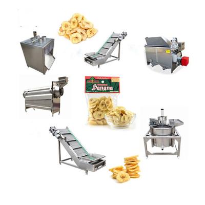 China Industrial Automatic Vegetable Processing Plant Snack Making Plantain Chips Production Line for sale