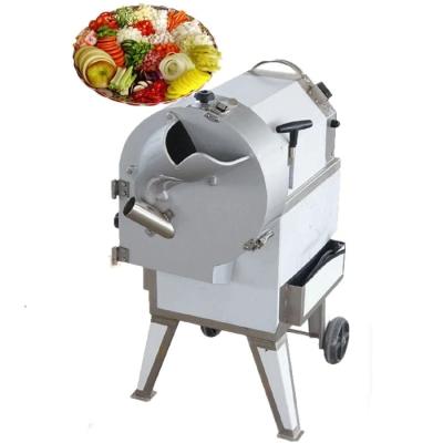 China Automatic Vegetable Snack Plant Cucumber Eggplant Cutter Machine Lettuce Slicing Cutting Stem Vegetable Slicing Machine For Sale for sale