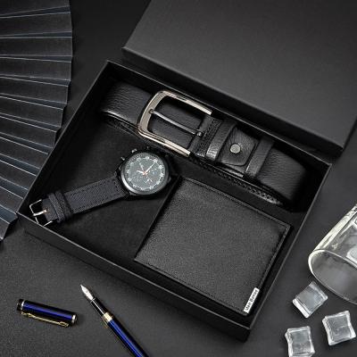 China Smart Temperature Control 55 Degree Mug Mens Birthday Box Gift Set Watch Wallet Luxury Gift Set For Business Men for sale