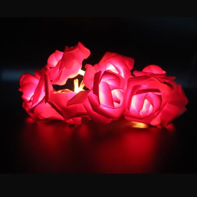 China 1m Hot Selling 10 LED Amazon Light Christmas Flower Decorative Wedding Decorative Decorations Supplies for sale