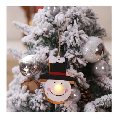 China Christmast Ornament Christmas Doll Luminous Pendant Family Lights Outdoor Christmas Decorations for sale