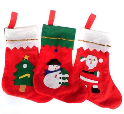 China Christmast Ornament Unique Design Hot Sale Christmas Decorations Christmas Patterned Holiday Socks for sale