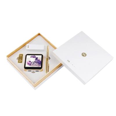 China Agriculture Signature Pen Business Mobile Power Gift Set Box Packaging Luxury Gift Set With Custom Logo for sale