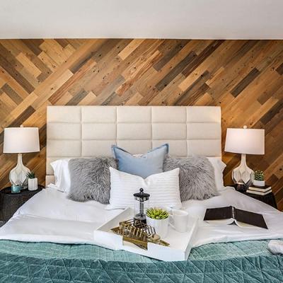 China Modern Peel and Stick Wood Wall Planks Reclaimed Wood Wall Planks - Simple Peel and Stick Application for sale