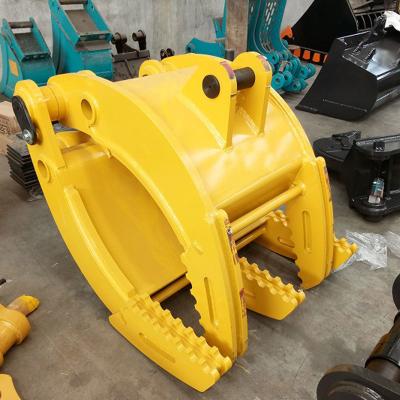 China Bagger befestigte mechanische halten sich, Q345B-Bagger-Bauholz-Stein sich festhalten fest zu verkaufen