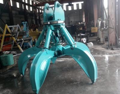 Chine 100% électro excavatrice hydraulique qualifiée Bucket Grapple de seau de grippage de peau d'orange de grippage de grue de seau de grippage de 5 cubes à vendre