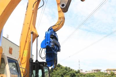 China Martillo del vibro del HT 40Ton en excavador con ampliar el auge y el brazo que conducen la pila de hoja del 18m en venta