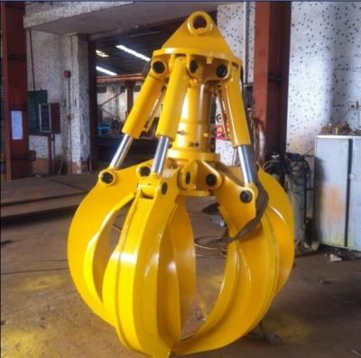 China Bagger Rotating Orange Peel Bagger-Spare Partss Q355MN halten Bagger Polyp Grab fest zu verkaufen