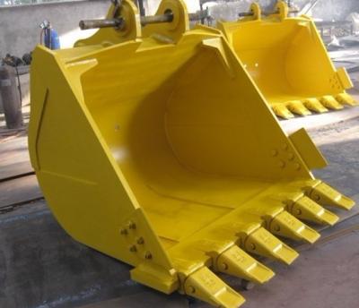 China Kobelco Hitachi Excavator GD Bucket With Wide Hopper Mouth for sale