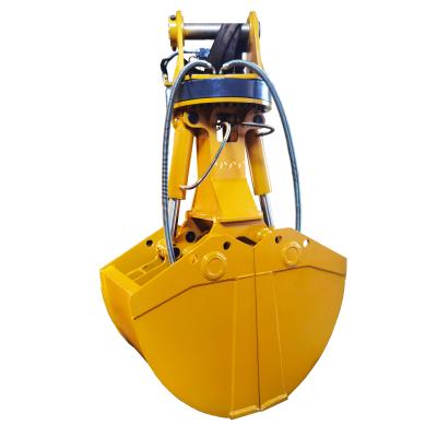 China manueller Clam Shell Bucket Rotating Excavator Grab-Eimer für DH230 DH120 zu verkaufen