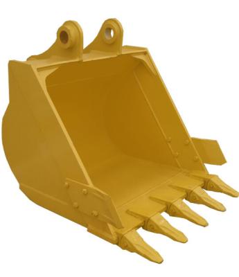 China 0.25CBM Excavator Standard Bucket For 3 Ton Mini Excavator With Bucket Cutting Edge And Bucket Ears. for sale