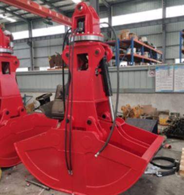 China Mecánico teledirigido de la radio de CX350 CX380 Crane Grab Clamshell Bucket Excavator en venta