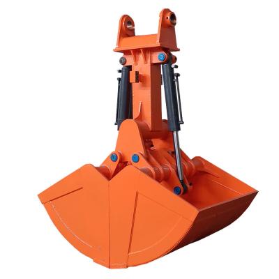 China Q355 Bagger Clamshell Bucket Mini Big Up Close Rotating oder keine - drehend zu verkaufen