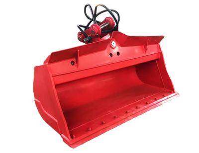 China HUITONG Excavator Attachment Tilt Bucket Excavator Mud Tilting Ditching Bucket 10 20 Ton Tilt Bucket for sale