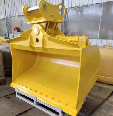 China 45-90 Grad-rotierender Bagger Tilt Bucket For SK75 SK115 zu verkaufen