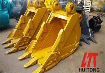 China Cubo del drenaje de la longitud de PC21-21t Mini Excavator Trench Bucket 1100m m en venta