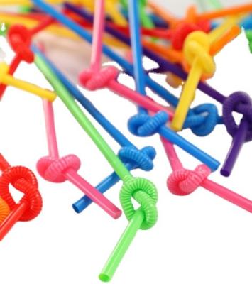 China Eco-Friendly Disposable Colorful Plastic Drinking Straw for sale