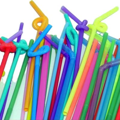 China Factory Wholesale High Quality Disposable Drinking Plastic Straws Disposable for sale